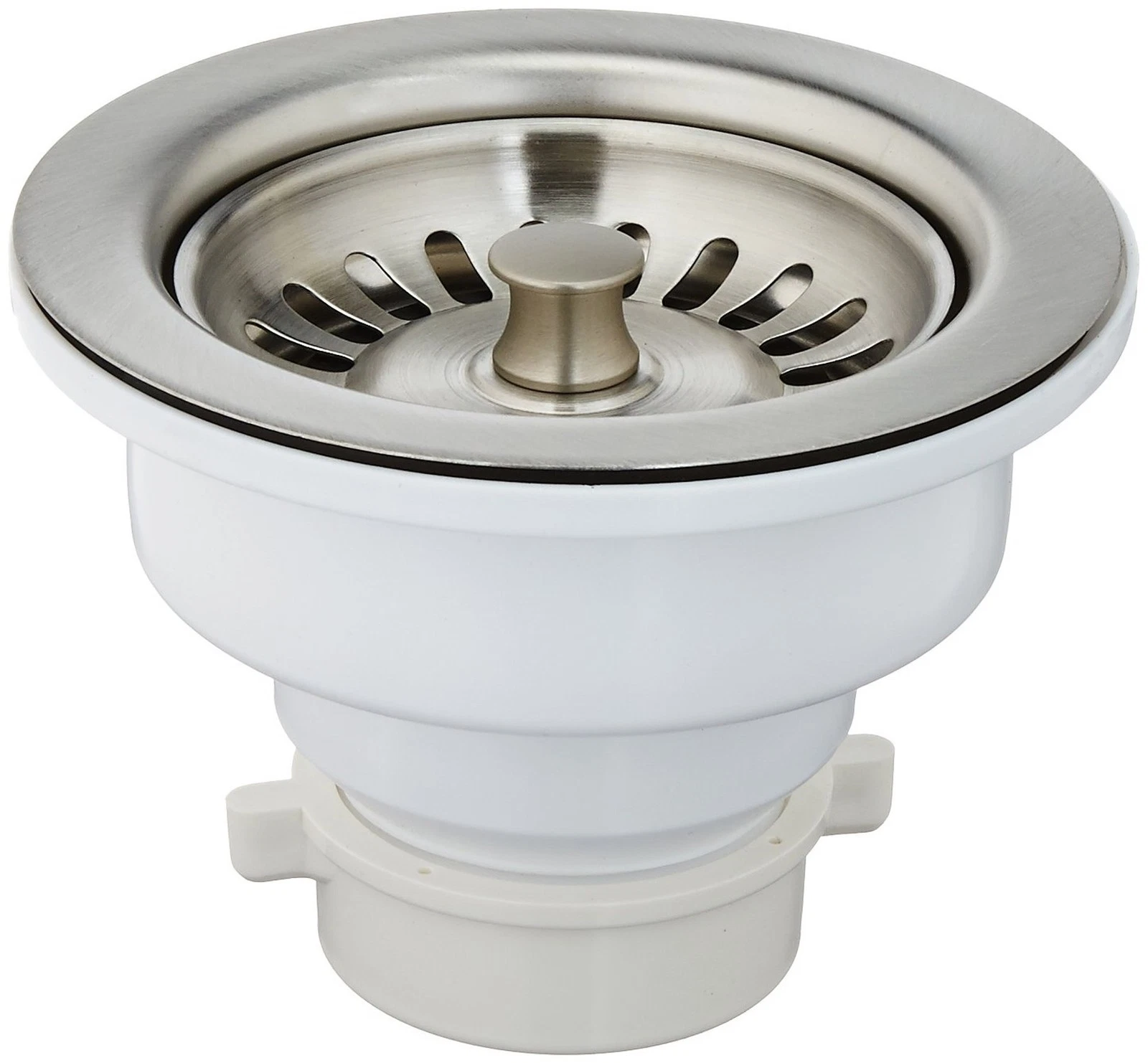 Mountain Plumbing 300BRS 3-1/2-Inch Kitchen Strainer, Brushed Stainless