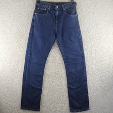 Levis 517 Jeans Mens 30x34 Blue Denim Boot Cut Cowboy Western 100 Cotton
