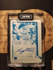 2025 Topps Chrome Update Tony Oliva Legend Auto 1/1 Printing Plate Autograph