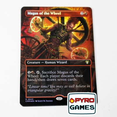 Magus of the Wheel - Commander Masters - Foil Borderless Rare R 0643 - (Very...