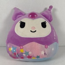 NEW Squishmallows Sanrio 8 Inch Kuromi in Star Shine Outfit Hello Kitty