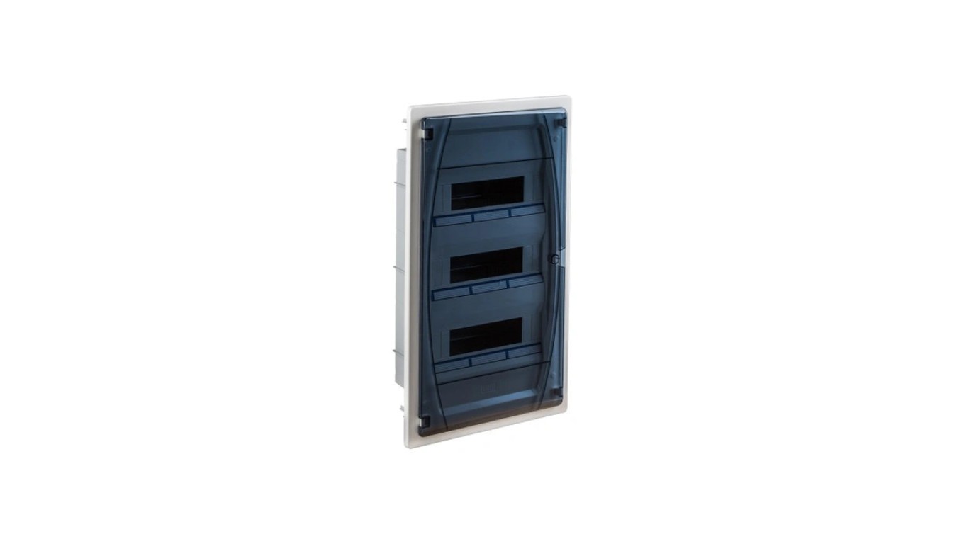 IP40 Module Distributor 3x12 GOLD P Flush Mount GPE36PT3F/RR