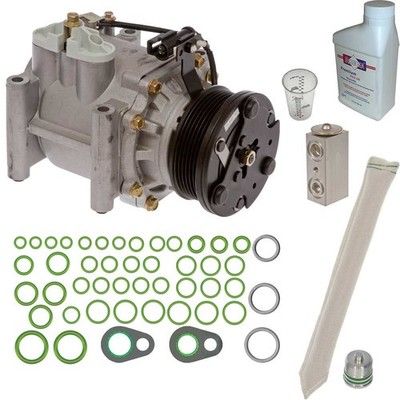 Omega AC Compressor w/ A/C Repair Kit For Jaguar Super V8 2008