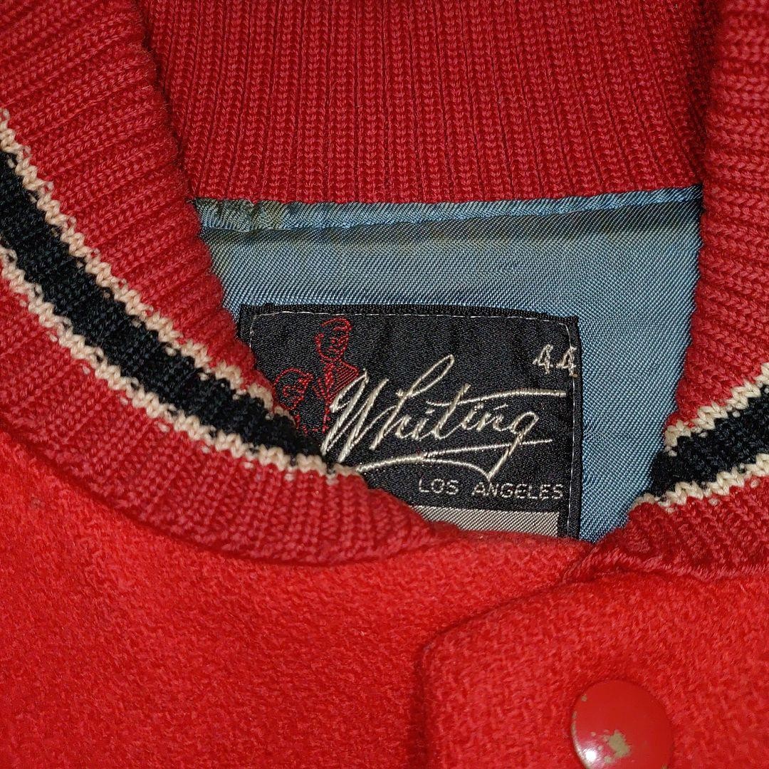 Vintage 1970s Bell Helmets Stadium Jacket Jacke Outer Mens Size 44 Red Color image 3