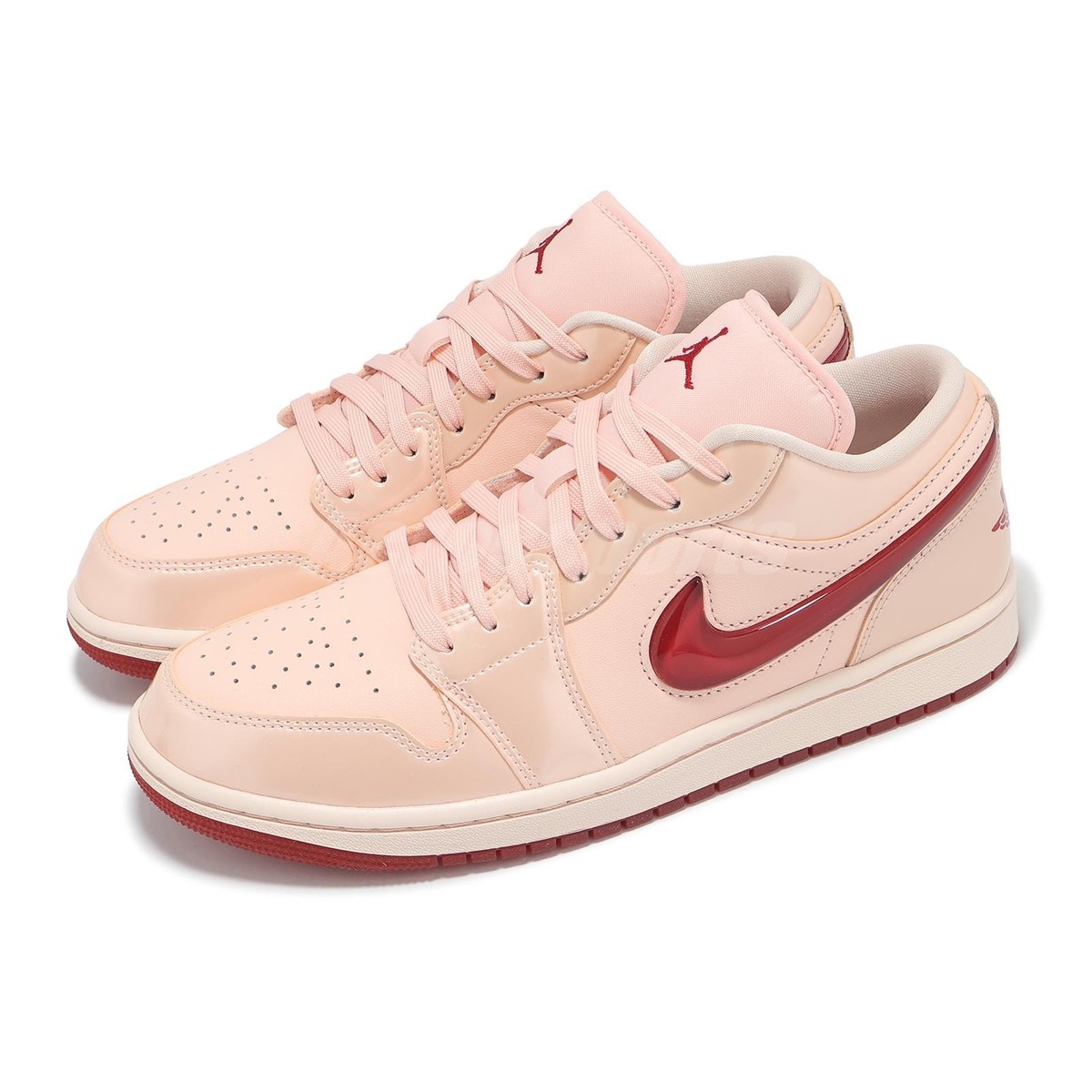 Nike Wmns Air Jordan 1 Low SE Patent Valentines Day Women Unisex Nike Wmns Air Jordan 1 Low SE Patent Valentines Day Women Unisex