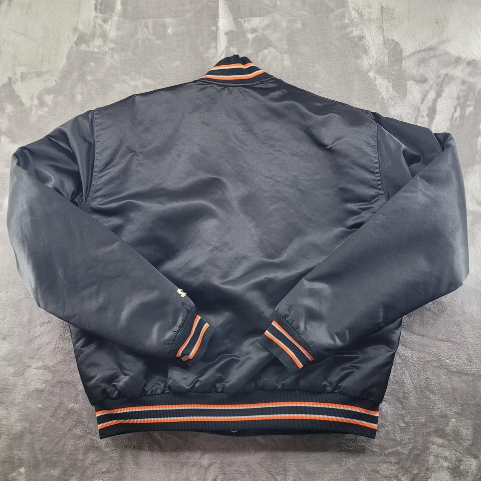 VTG San Francisco Giants Jacket Mens XL Black MLB Baseball Starter Satin Bomber - Image 2 of 4