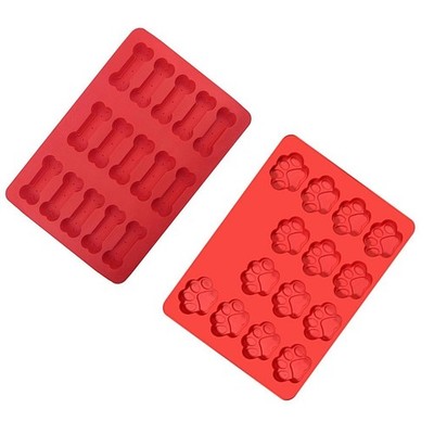2 Stück Silikon Kuchen Fondant Pudding Gelee Dekoration Tablett