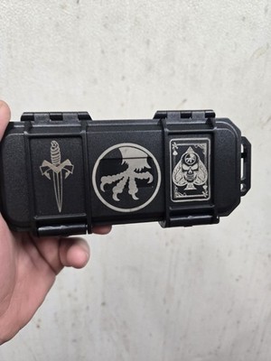 Microtech Knife Custom Laser Engraved Water Proof Dust Proof  Case Fde