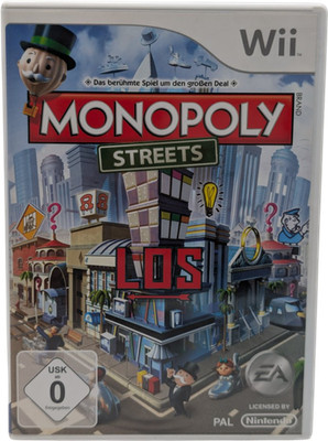 Monopoly Streets Los Nintendo Wii Brettspiel Guter Zustand