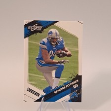 2009 Score BRANDON PETTIGREW #313 Rookie Card Detroit Lions TE. rookie card picture