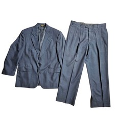 Palm Beach Muehlberger's Mens Two-Piece Suit Set 42 36x28 Pleated Trousers