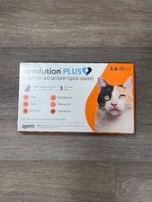 Revolution plus For Cats Topical For Medium Cats - 5.6-11 lbs 3 month supply