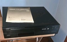 AS-IS FOR REPAIR Yamaha CDC-555 5-Disc CD Changer w Manual TRAY ISSUE 