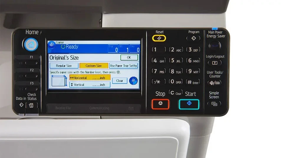 Ricoh Aficio MP301 SPF Laser Printer Scanner Copier 30 PPM Tested w/Toner - Image 2 of 3