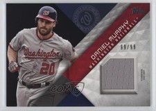 2018 Topps Major League Material Series 1 Black 99/99 Daniel Murphy #MLM-DM lz7