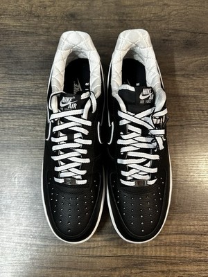 Nike Air Force 1 '07 Premium Black White Metallic Grey IM6643-010