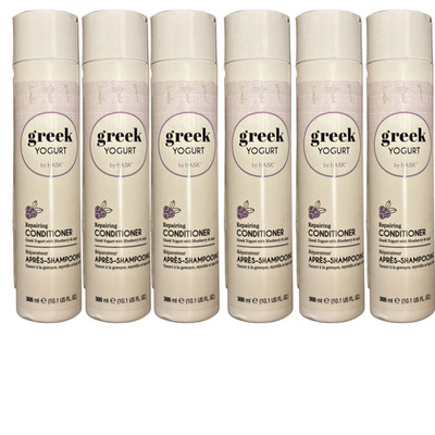 6 Pack HASK Greek Yogurt Repairing Conditioner Blueberry & Acai  10.1oz Each