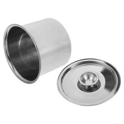 Reusable Stainless Steel Spice Box Metal Canister for Kitchen Counter