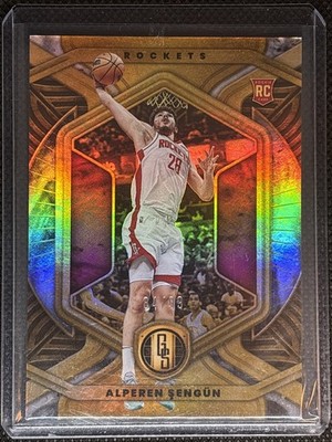 2021-22 Panini Chronicles Gold Standard Alperen Sengun RC Rookie #586 /99 Rocket