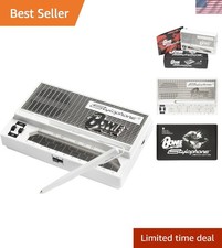 Limited Edition Bowie Analog Synthesizer - Stylish White Design  Embossed Logo