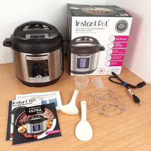Instant Pot Ultra 60 6 Qt 10-in-1 Electric Pressure Cooker Bundle TESTED