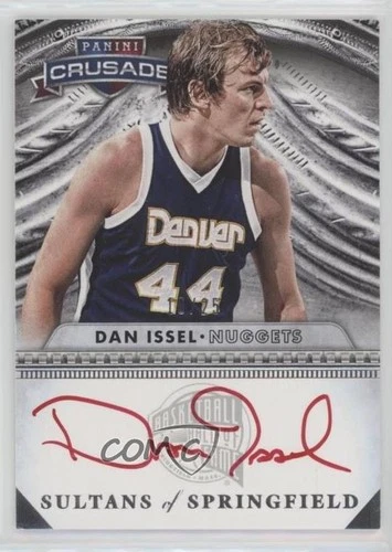 2013 Crusade Sultans of Springfield Signatures Silver 10/25 Dan Issel Auto 0r5l