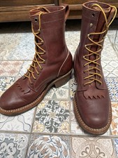 Whites Boots Stockman Size 7.5D Red Dog Full ...