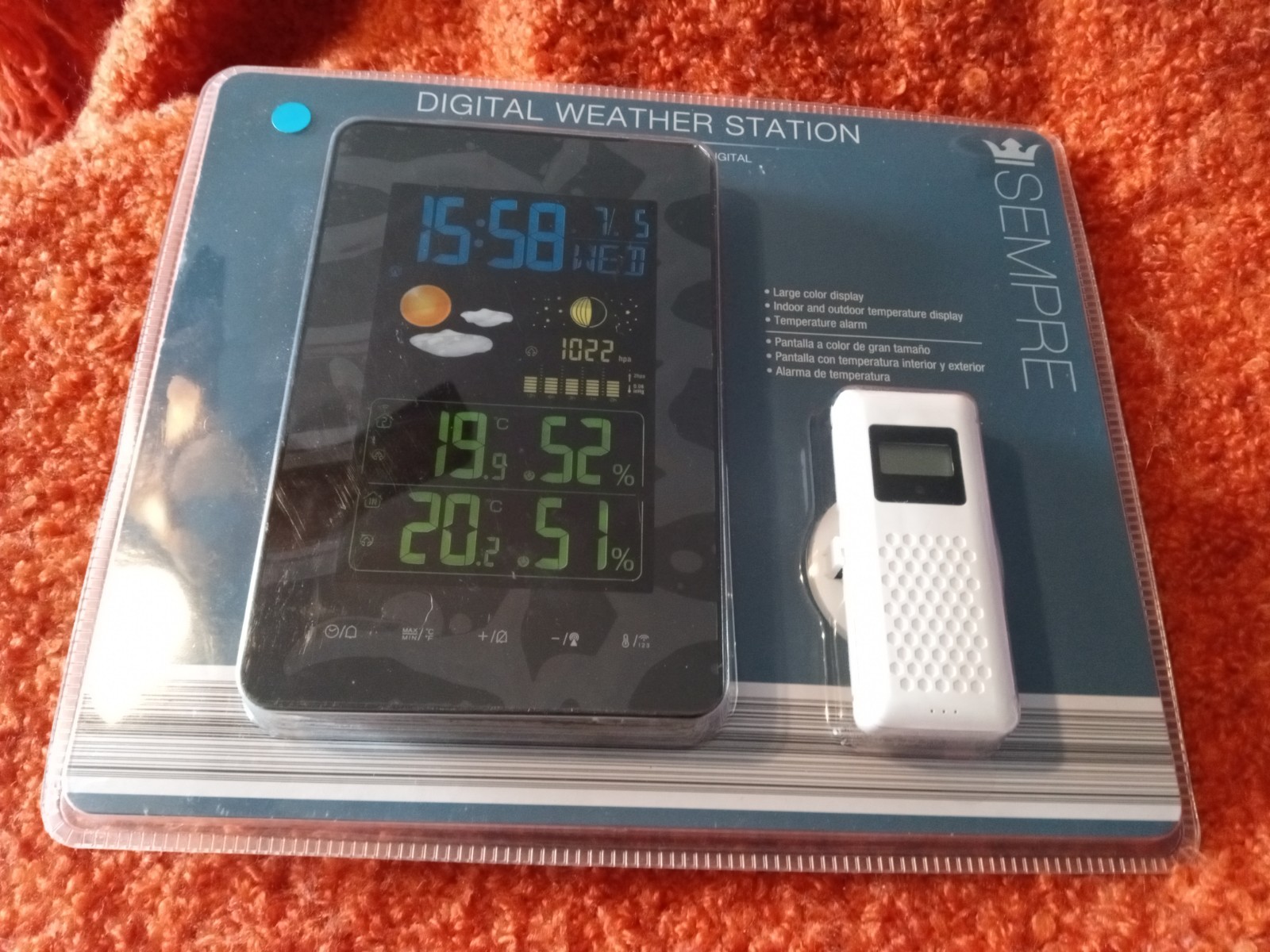 Battery Operated/ Cord Wall Mountable Indoor