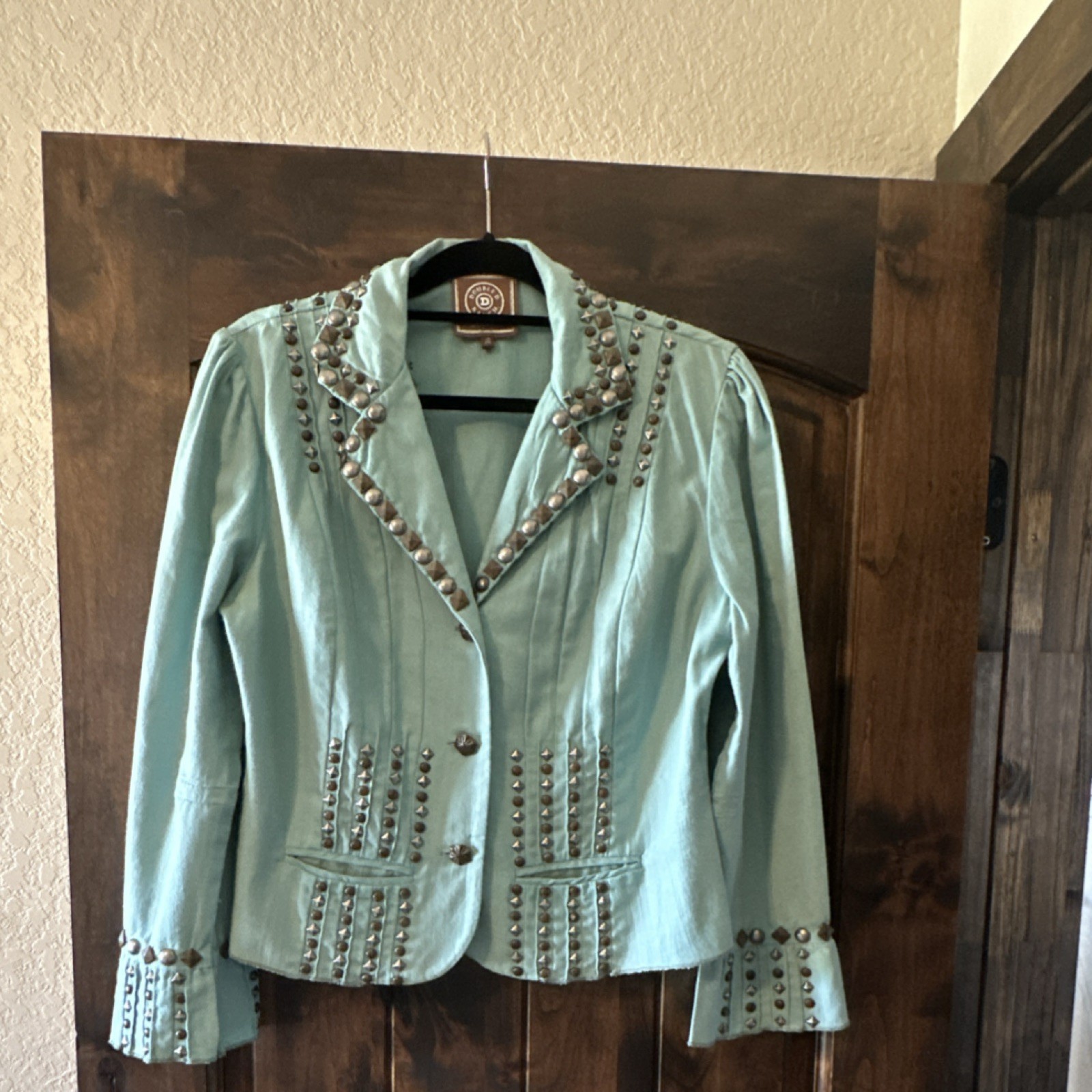 Double D EUC Western Studded Button Blazer Jacket… - image 1