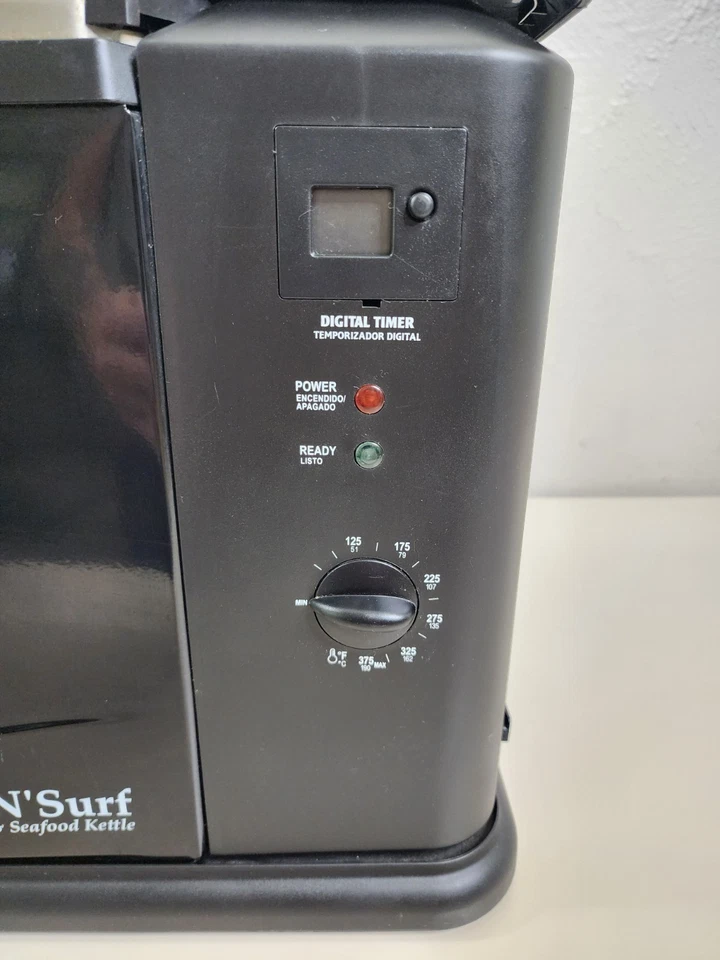 Masterbuilt Turk N Surf Electric Indoor 14lb Turkey Fryer & Kettle Original Box - Image 4 of 4