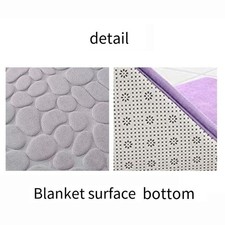 UltraSoft 3 Piece Bathroom Mat Set Non Slip Microfiber Washable Quick Dry