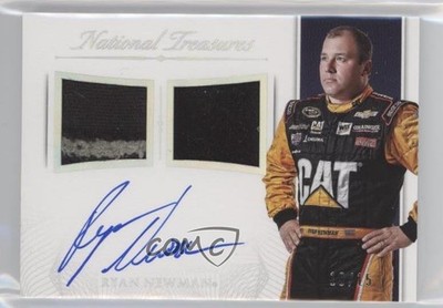 2016 Panini National Treasures Silver 10/15 Ryan Newman #SDM-RN Auto v4j