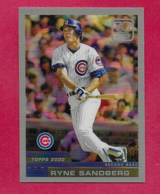 Ryne Sandberg Other Topps Inserts & Parallels - YOU PICK - NRMT
