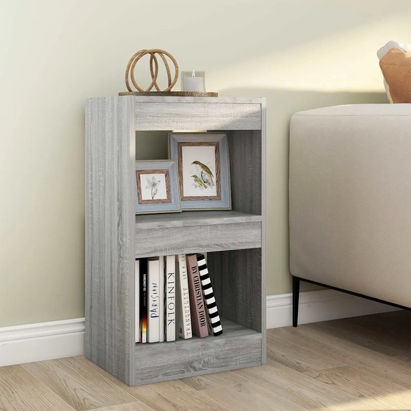 Raumteiler BüCherregal Grau Sonoma 40X30X72 Cm-image