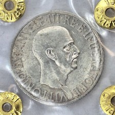 Regno d'Italia bellissima 10 lire 1936 impero ottimo lustro SPL+ periziata SNI V