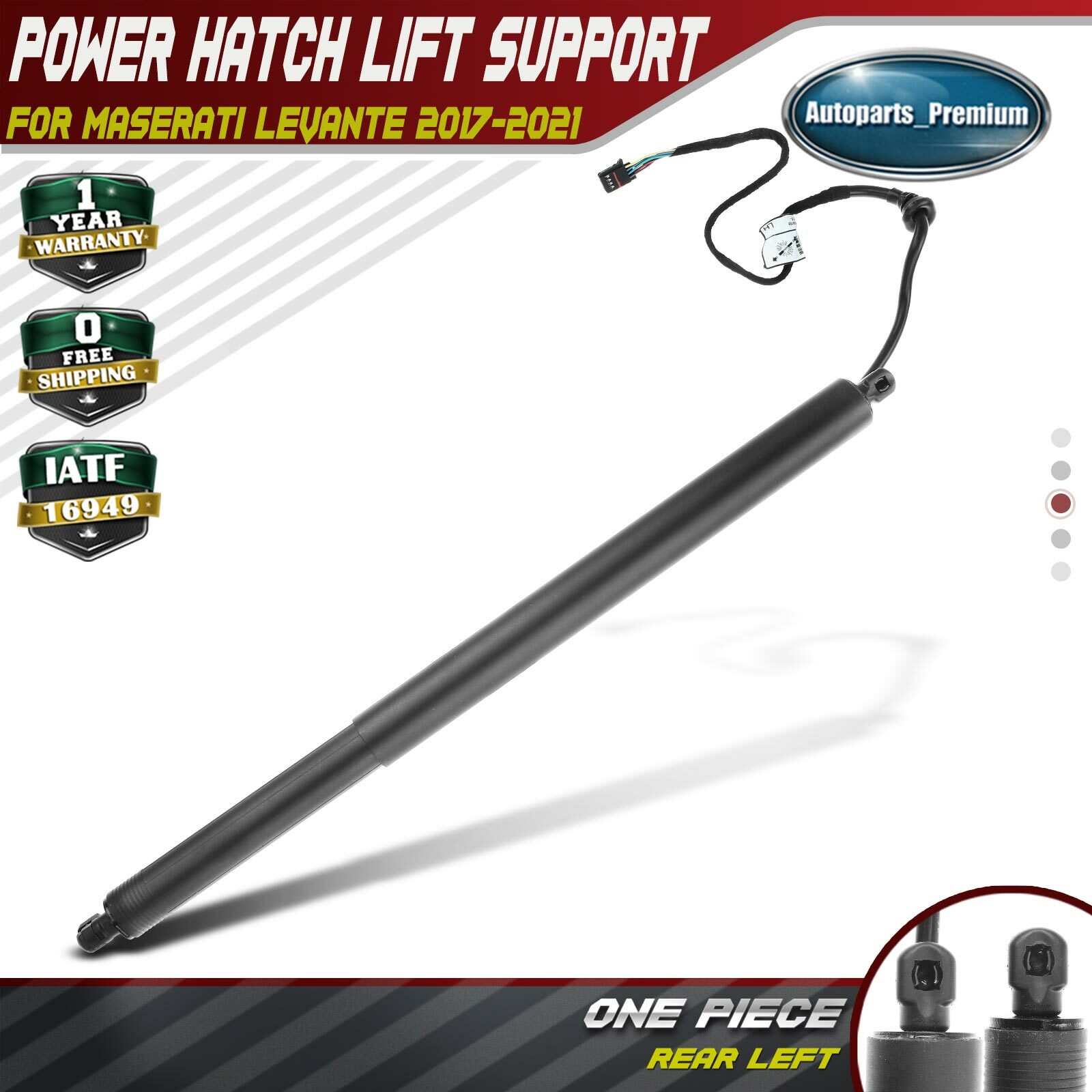 Power Hatch Lift Support for Maserati Levante 2017-2021 Sport Utility Rear Left