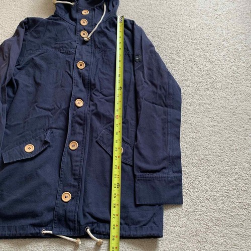 RVLT Revolution Arbeit Utility Hausarbeit Mantel Parka Jacke marineblau Medium - Bild 8 von 8