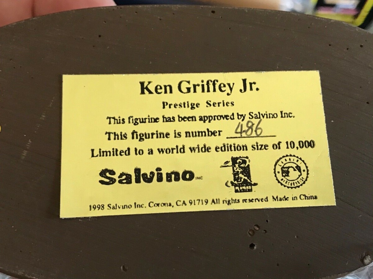 Ken Griffey Jr. Salvino Prestige Series Numbered Figurine Seattle