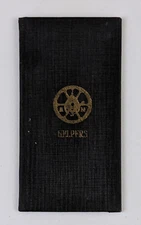 1922-23 Harrison TN International Association of Machinists Vintage Dues Booklet