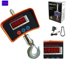 Bilancia elettronica digitale gancio 500kg gru industriale pacchi dinamometro