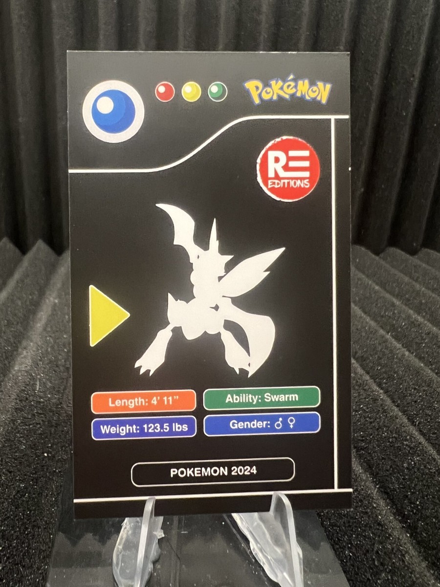 Scyther #123 - Pokedex Black Kanto 2024 - Pokemon Card NM | eBay