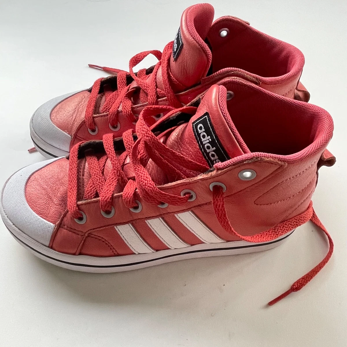 Adidas neo shoes red top