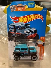 Hot Wheels 2016 Hot Trucks - Bad Mudder 2 - Teal #145