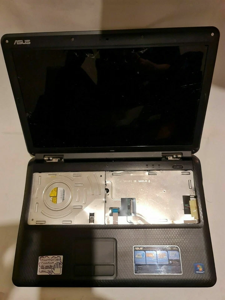 ASUS X5DC 15.6" LAPTOP INTEL CELERON CPU 220 1.20GHz *FAULTY* for parts only. - Image 2 of 3