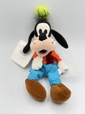 NWT Disney Store Goofy 9  Bean Bag Plush Stuffed Animal 1990  s Vintage