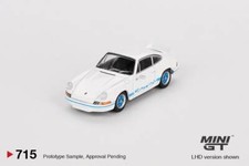 MINI GT Porsche 911 Carrera RS 2.7 Grand Prix White with Blue Livery
