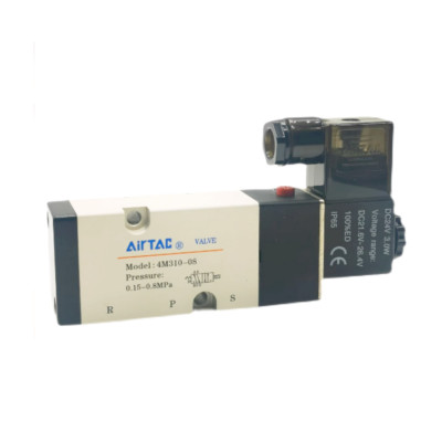 AirTAC 4M310-08 DC12V DC24V AC110V AC220V Solenoid Valve Industrial Module