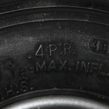 PU Rad 200x50mm - Pannensicher Mit Rollenlager, Für Sackkarren & Wagen