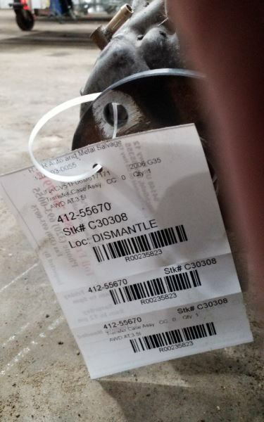 Transfer Case Automatic Transmission Fits 03-08 INFINITI FX SERIES