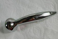 Solid Brass Chrome Finish Heavy top Handle for Wooden Walking Cane / Stick deep